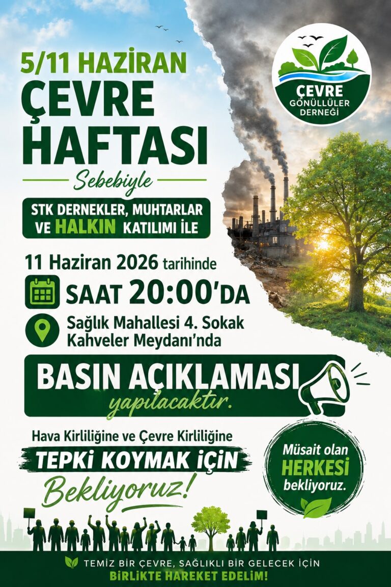 Ergene’de Çevre Kirliliğine Karşı Büyük Buluşma