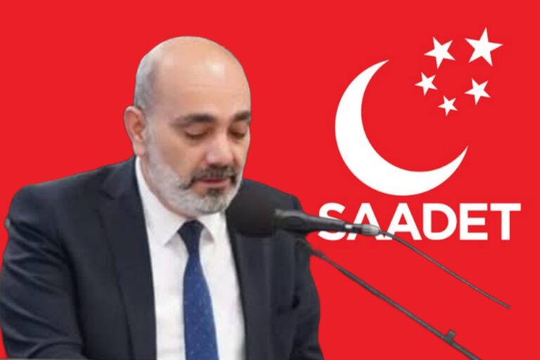 Saadet Partisi Tekirdağ İl Başkanı Halil İbrahim Kart basın açıklaması kamu alımları şeffaflık
